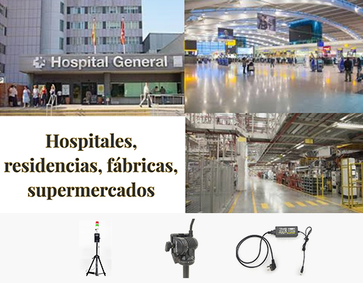 Detector temperatura a distancia laser
