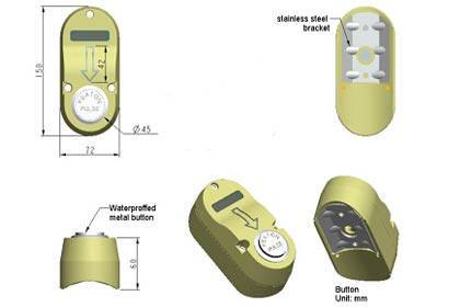 boton cruce peatones CONTACTLESS