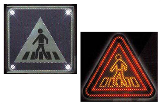 Pedestrian Step LED Signal